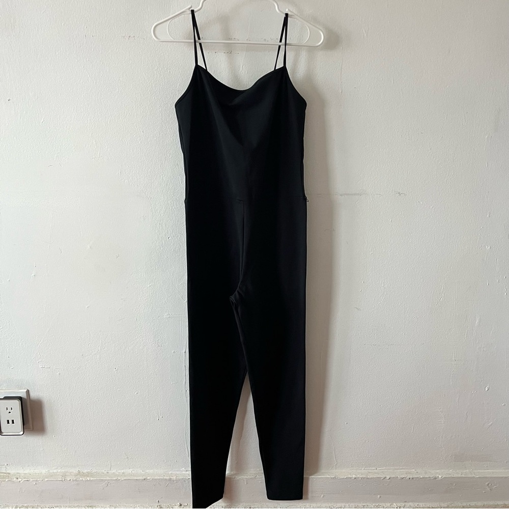 Girlfriend Collective Sleek Black Jumpsuit